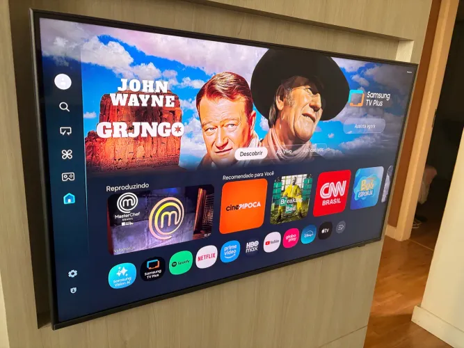 TV Smart Samsung Vision AI TV 43 Polegadas QLED Ultra 4K