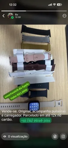 Vendo um smartwatch da apple, original. 
