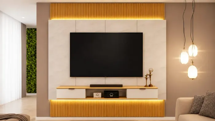 PAINEL COM LED.