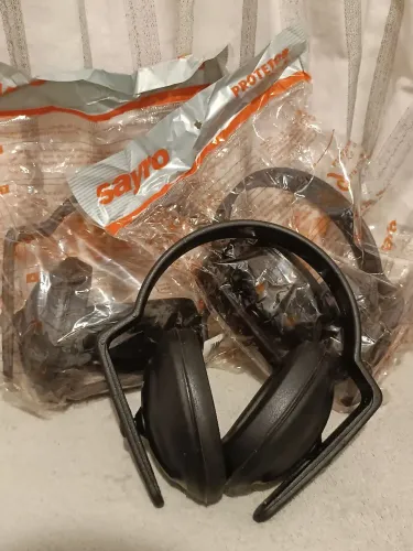 Kit 3 Protetores Auditivos Sayro Novos e Sem Uso