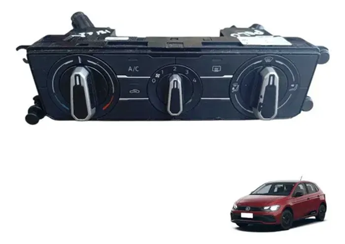 Comando Ar Condicionado Vw Polo 2018 A 2022
