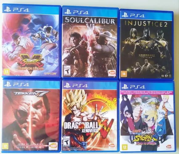 Jogos ps4 originais mídia física (preços de cada jogo na descrição )
