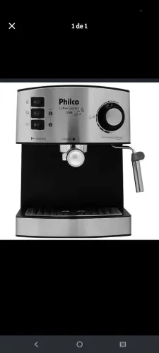 Cafeteira Expresso Coffee Express 850w Philco  220v