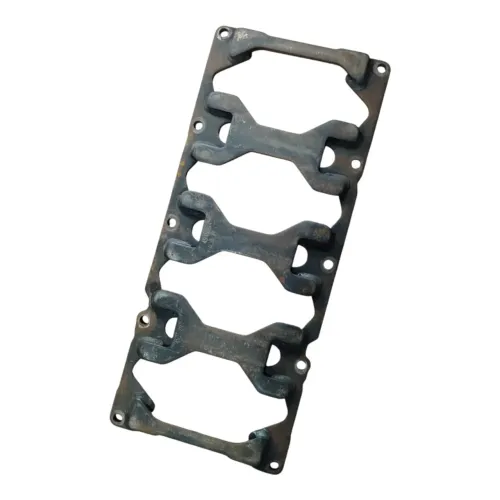 Placa Chapa Sobre Cárter Motor Fixação Motor Cummins Isb 4.5