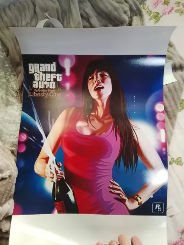 GTA IV 4 PS3 Episodes From Liberty City - Poster Personalizado - Ballad of Gay Tony