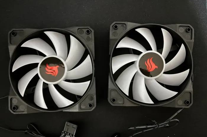 Kit 2 fans para gabinete - produto novo!