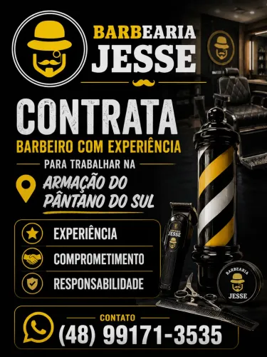 Vaga para barbeiro