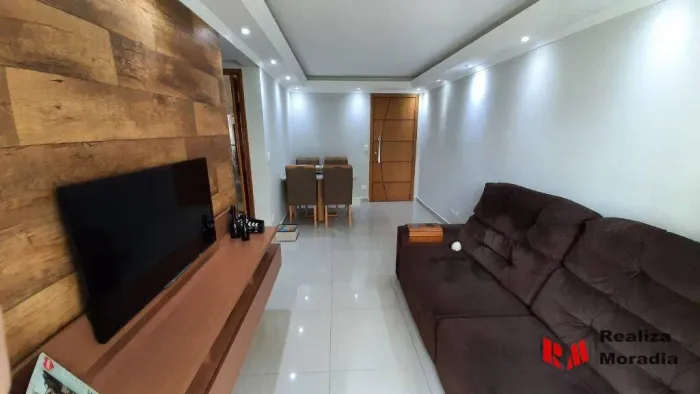 Condomínio João Guimarães Rosa - Apartamento à venda - varanda - 1 vaga - Veloso - Osasco