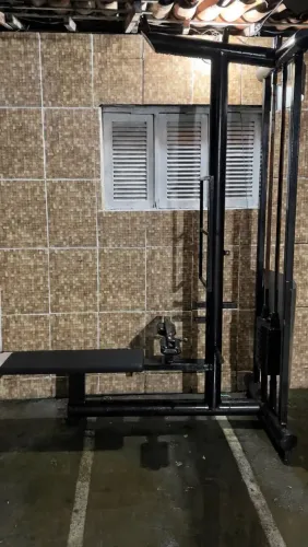 Máquina puxador/remada baixa 