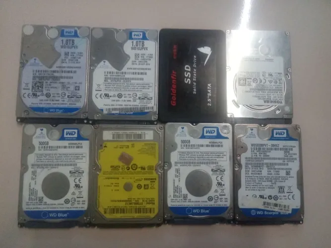 HDs no estado não funcionou no meu Pc não reconhece 40 reais cada