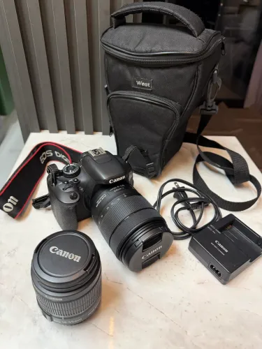 Canon EOS Rebel T3i + Lente 18-135mm + 18-55mm | Kit Completo