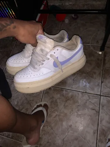 Tênis Nike court vison high