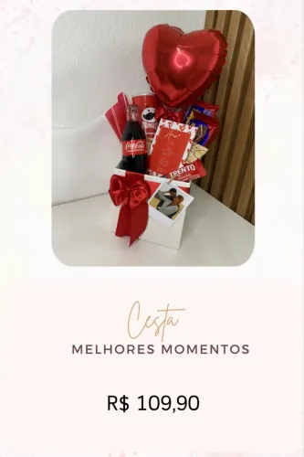 Cesta para presente 