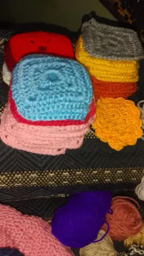 Kit tricô e croche
