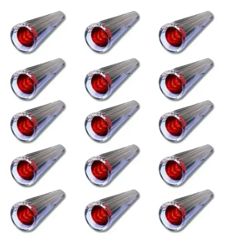 30 Tubos de aquecedor a vacuo 47mm x 1500