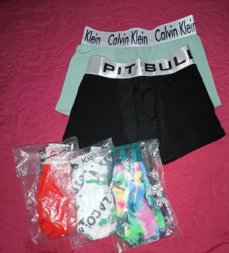 Cuecas , kit infantil, 2 peças o kit 