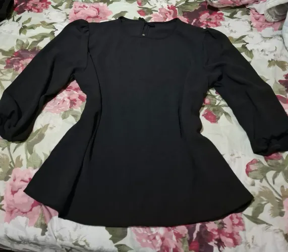 Blusa Preta Tam:GG