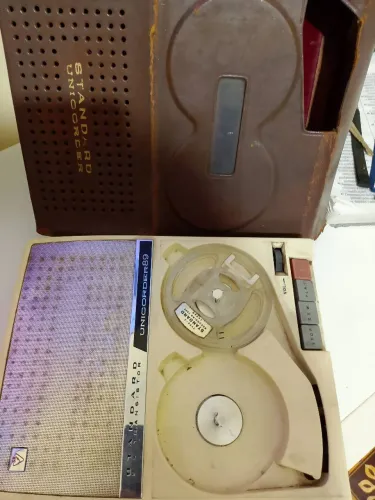 Gravador rolo vintage