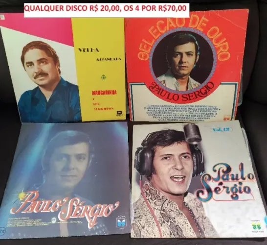 DISCO DE VINIL LP - VALORES NA IMAGEM