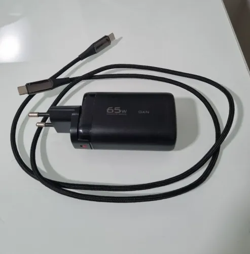 Carregador turbo Gan - essager 65w