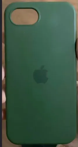 capa de silicone apple iphone 16e verde