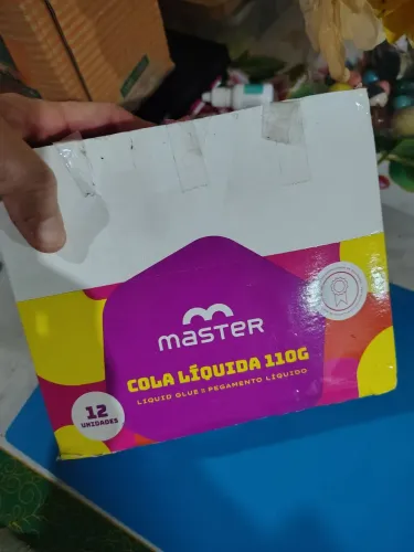 Caixa de cola líquida 12 unidades