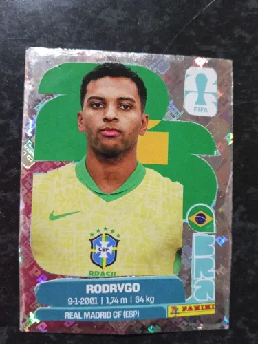 Figurinha RODRYGO brilhante