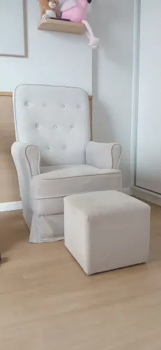 Poltrona de balanço + Puff