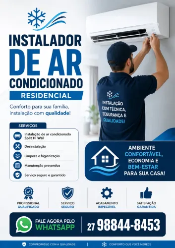 Instalador de ar condicionado