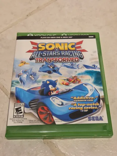 Jogo Xbox One S - Sonic All-star Racing Transformed