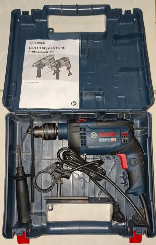 Furadeira Bosch 850W Com Maleta