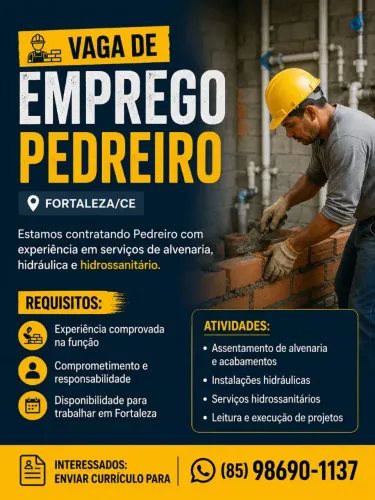 VAGA DE EMPREGO