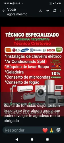 "Assistência técnica"
