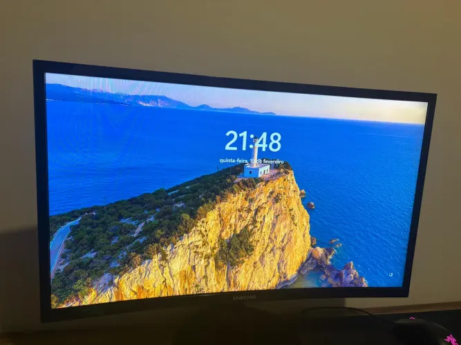 Monitor Samsung 27 polegadas curvo