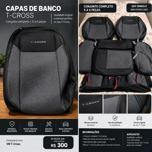 Capas de banco premium