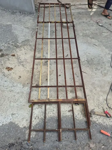 Grade para muro porta portão