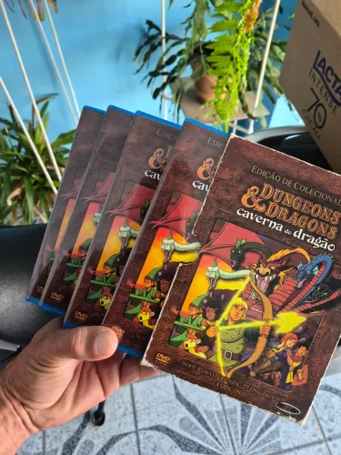 Dvd original e completo caverna do dragao