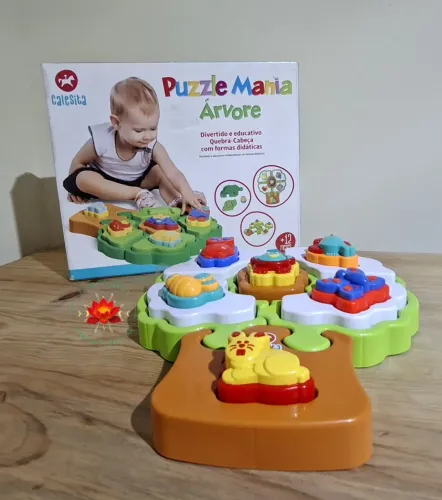 Quebra-cabeça Puzzle Mania Árvore Calesita