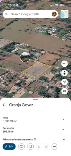 Vendo terreno Elza fronze