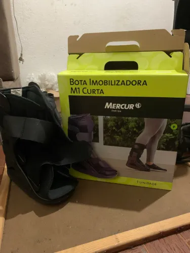 Bota imobilizadora M1 curta tamanho P