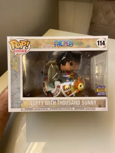 Funko Pop Luffy with Thousand Sunny #114 - One Piece