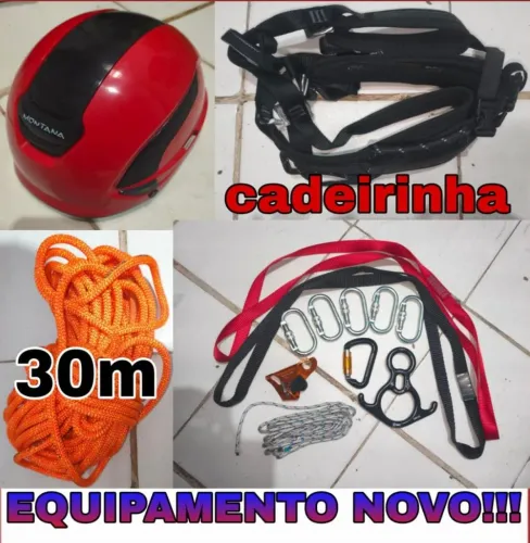 Equipamento de rapel completo (Novo)
