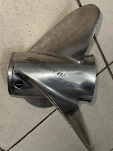 Hélice Inox Mercury Fury 26p
