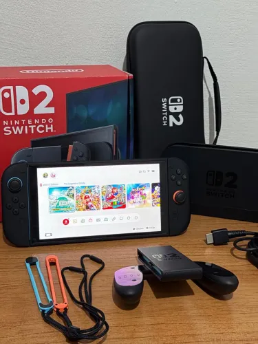 Nintendo Switch 2 - Completo, Muito Novo!