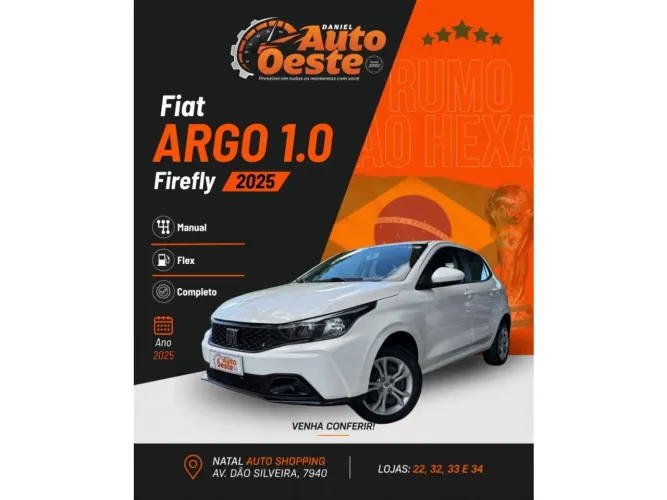 Fiat Argo Drive 1.0 Firefly 2025
