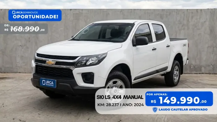 Chevrolet S10 Pick-up LS 2.8 TDI 4X4 CD Dies. Mec. 2024