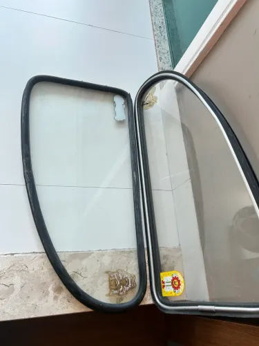 Par janela fixa FUSCA com friso