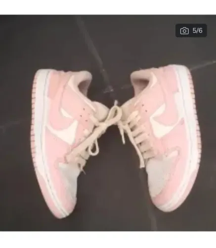 Tênis N30 Dunk Low infantil rosa