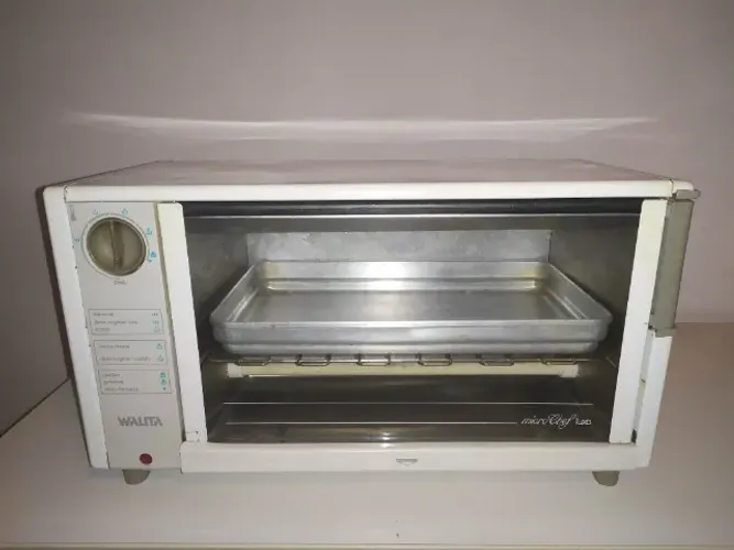 Forno elétrico Walita 220v Micro Chef Luxo Forninho Vintage Completo Funcionando 100%