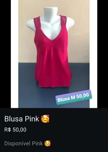 Blusa Pink